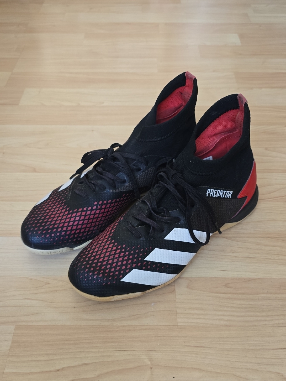 Adidas Predator 20.3 IN Active Red Men's Soccer Shoes EF2209 Size 9